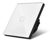 Recessed One-way Touch Switch Sensor Control Lamp Switch(White)