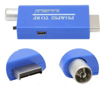61.25MHz PS1 & PS2 to RF TV Signal Radio Frequency Converter