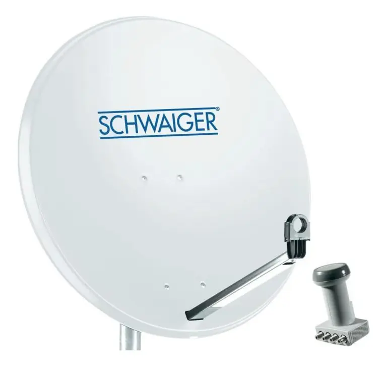 Schwaiger SPI991.0SET SAT-system utan mottagare Deltagarnummer: 4