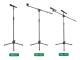 ML02 Live Microphone Lift Stand Floor Microphone Stand Stage Performance Vertical Tripod