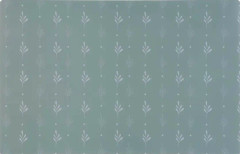 Bordsunderlägg Versa Blad Grön polypropen 43 x 28 cm