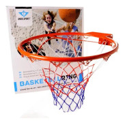 Basketring med nät 46 cm orange