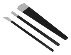 SALALIS Pedikyrverktyg - Rostfri kniv för borttagning av död hud och manikyr - Rosa/svart