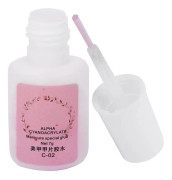 SALALIS Nail Art Lim Professionellt falskt nagellim, Rhinestone Manikyr Dekoration Adhesive Tool, Pedikyr Hygiene
