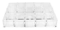 SALALIS Nagellackshållare 15 Grids Nagellack Display Stand, Ögonfranshygien Kosmetika Förvaringslåda
