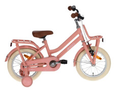 Amigo - Barncykel - Bella 14 Tum 24 Cm Fotbroms Salmon