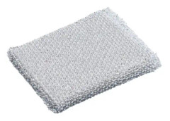 skurplatta 11 x 13 cm polyester grå