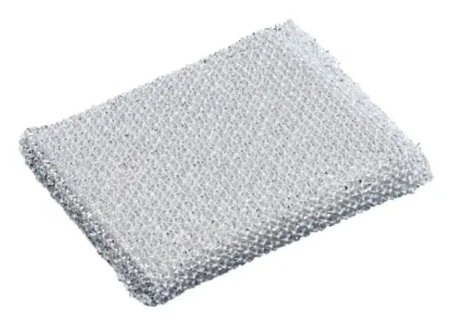 skurplatta 11 x 13 cm polyester grå