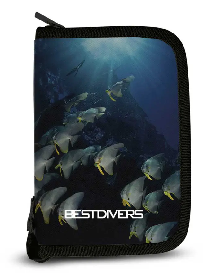 Best Divers Dive Log Mini 6 Rings Blå