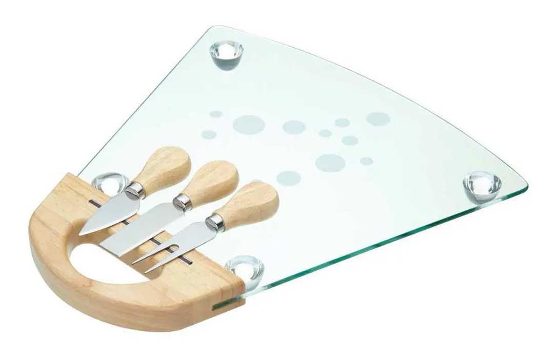 Masterclass Glas Ost Serveringsset Durchsichtig