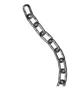 Goldenship Galvaniserad Ankarkedja 50 M Silver 6 mm