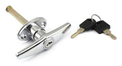 Garagelåsbart handtag med 2 nycklar