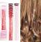 Clip in Hair Tinsel Kit, Pack med 6 st Glitter Fairy Tinsel Hair Extensions 20 tum Shiny Hair Tinsel Värmebeständig (Röd)