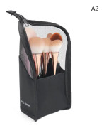 1 st Stativ kosmetisk väska för kvinnor klar dragkedja Makeup Bag Trave