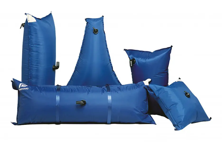 Plastimo 120l Triangular Triangular Flexibel Tank Blå