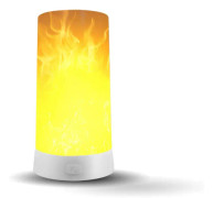 LED Flame Lampe, LED Flame Light med fjärrkontroller