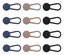 12-pack byxknappsförlängare, midjeknappar för män och kvinnor, justerbar jeansknappsförlängare för skjorta och byxor (1,8 x 4,5 cm)