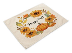 4-pack Halloween bordstabletter-42*32cm