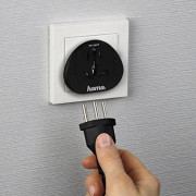 Hama reseadapter för anslutning av främmande enheter Svart - 00137298