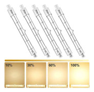 5-pack R7s 118mm 300w 230v,r7s halogen linjärt ljus