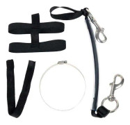 Best Divers Harness For Stage Tank 140/160 Mm Svart,Silver