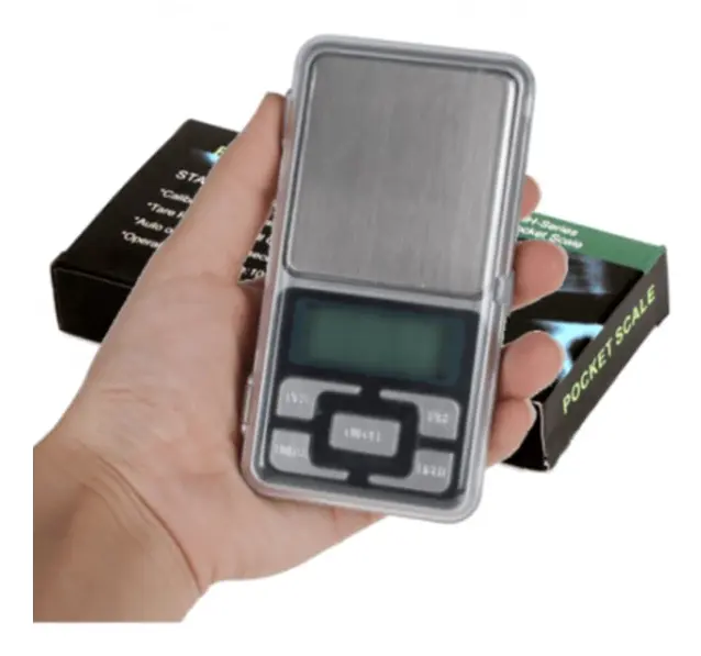 Bärbar digitalvåg - Smyckes våg 0,01 - 200g - 2 PACK