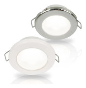 Hella Marine Rostfritt Stål Varmvit Led-ljus Euroled 75 3w 12v 120 Mm Durchsichtig 190 Lumens