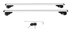 GM Takräcke Låsbara tvärstänger Bagagehållare - SALALIS - Silver - Aluminiumlegering - 120 cm