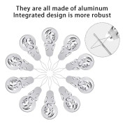 Silvertrådsslinga nålträdare aluminium nålträdare för handsömnadsmaskin för broderi, sömnadshantverk (1