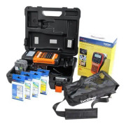 BROTHER P-Touch PT-E550WSP etikettmaskin - Monokrom - Termisk överföring - Automatisk skärare - Svart, orange