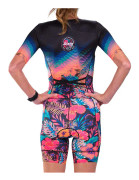Zoot Kortärmad Trisuit Ltd Tri Aero Fz Flerfärgad S Kvinna