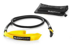 BuddySwim Ultimate L slangbyte motståndsband - gul/svart - ljus