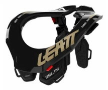 Leatt 3,5 barn motorcykel halsdamask - svart/gul - S/M