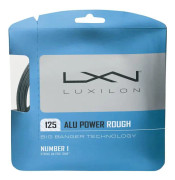 Luxilon Alu Power Rough 12m sträng - Färg: Grå Gauge: 130