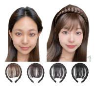 Styling Tools Fake Bangs Hårband Fringe Bangs Bangs Hårstycken Flätor Pannband