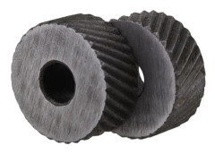 2 st Stål Diagonal Twill Grov Knurling Hjul 1,5 mm Stigning Knurling Hjul