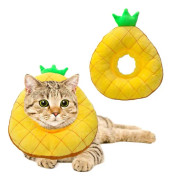 Katt återhämtningskrage - Söt ananas nackkrage för katter efter operation