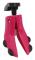 vidaXL Skosträckare med skohorn rosa EU 34-40 plast