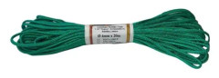 BRAIDED POLYAMIDE ROPE GREEN 4MM 20M