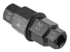 Sexkantigt skruvmejselverktyg 17 mm 19 mm 22 mm 24 mm för motorcykel framhjul bakhjulsaxel Snabb reparation Robust hållbar design