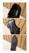 Children Dress Leather Shoes British Style Casual Performance Shoes, Size: 36(White)