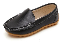 2850 Anti-Slip Dance Bean Shoes Home Children Shoes, Size: 24(Black)