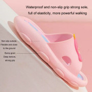 Children Slippers Cartoon Non-slip Soft-soled Sandals, Size: 32-33(Pink)