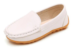 2850 Anti-Slip Dance Bean Shoes Home Children Shoes, Size: 33(White)