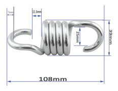 3 PCS 7mm Hammock Hanging Chair Extension Spring