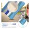 For Amazon Kindle Fire HD 10 2021 Silicone + PC Protective Case with Holder & Shoulder Strap(Colorful Blue)