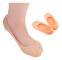 2 Pairs Silicone Foot Guard Boat Sock Foot Crack Protector(Complexion)