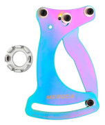 MEROCA Bicycle Ring Calibration Tool Spoke Tension Tube Wheel Set Steel Wire, Color: Colorful+Wrench