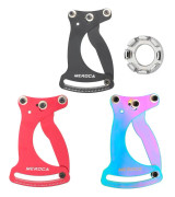 MEROCA Bicycle Ring Calibration Tool Spoke Tension Tube Wheel Set Steel Wire, Color: Colorful+Wrench