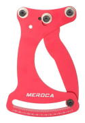 MEROCA Bicycle Ring Calibration Tool Spoke Tension Tube Wheel Set Steel Wire, Color: Red